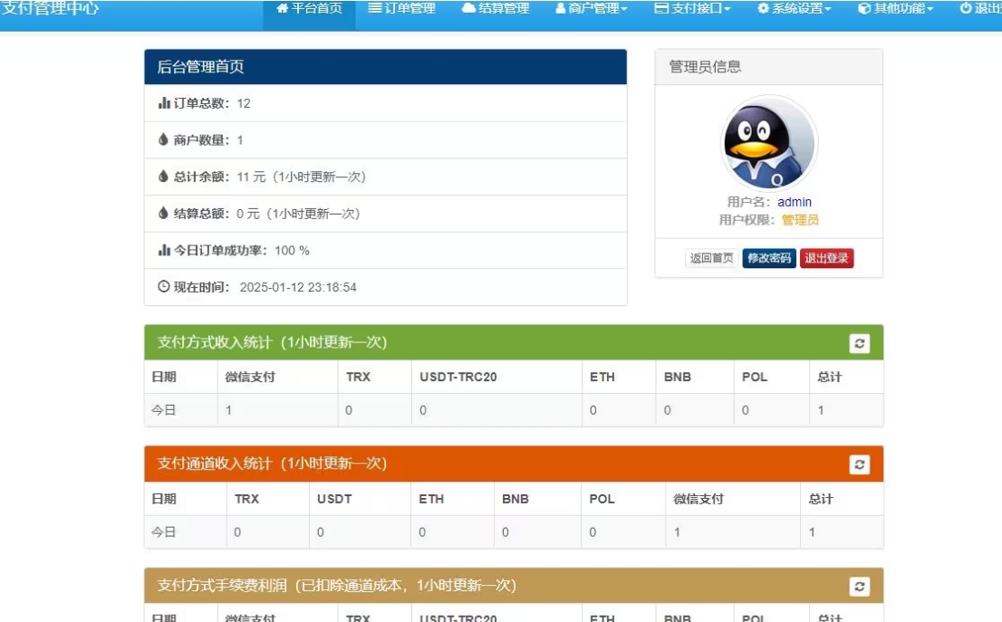 新版2025易支付系统源码epay运营版 轮询/投诉/进件等-小菜博客