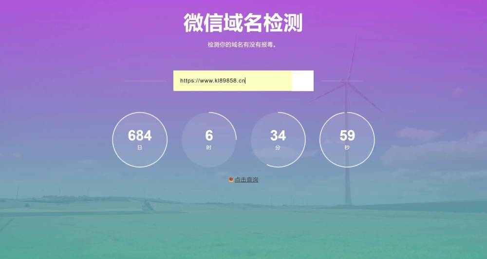 域名检测微信防封的网站源码-小菜博客
